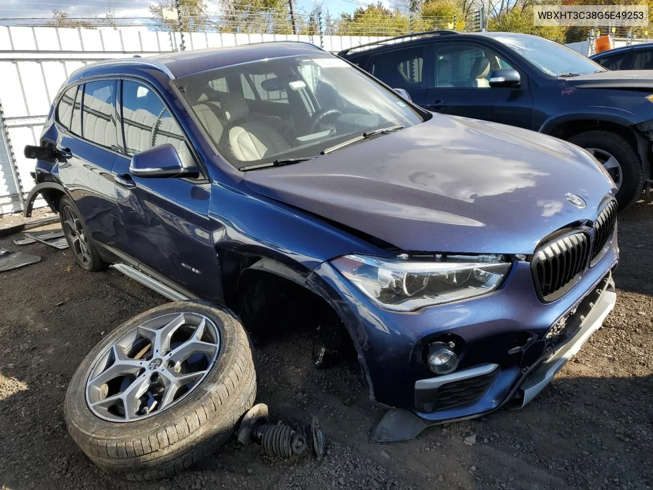 2016 BMW X1 xDrive28I VIN: WBXHT3C38G5E49253 Lot: 76071114