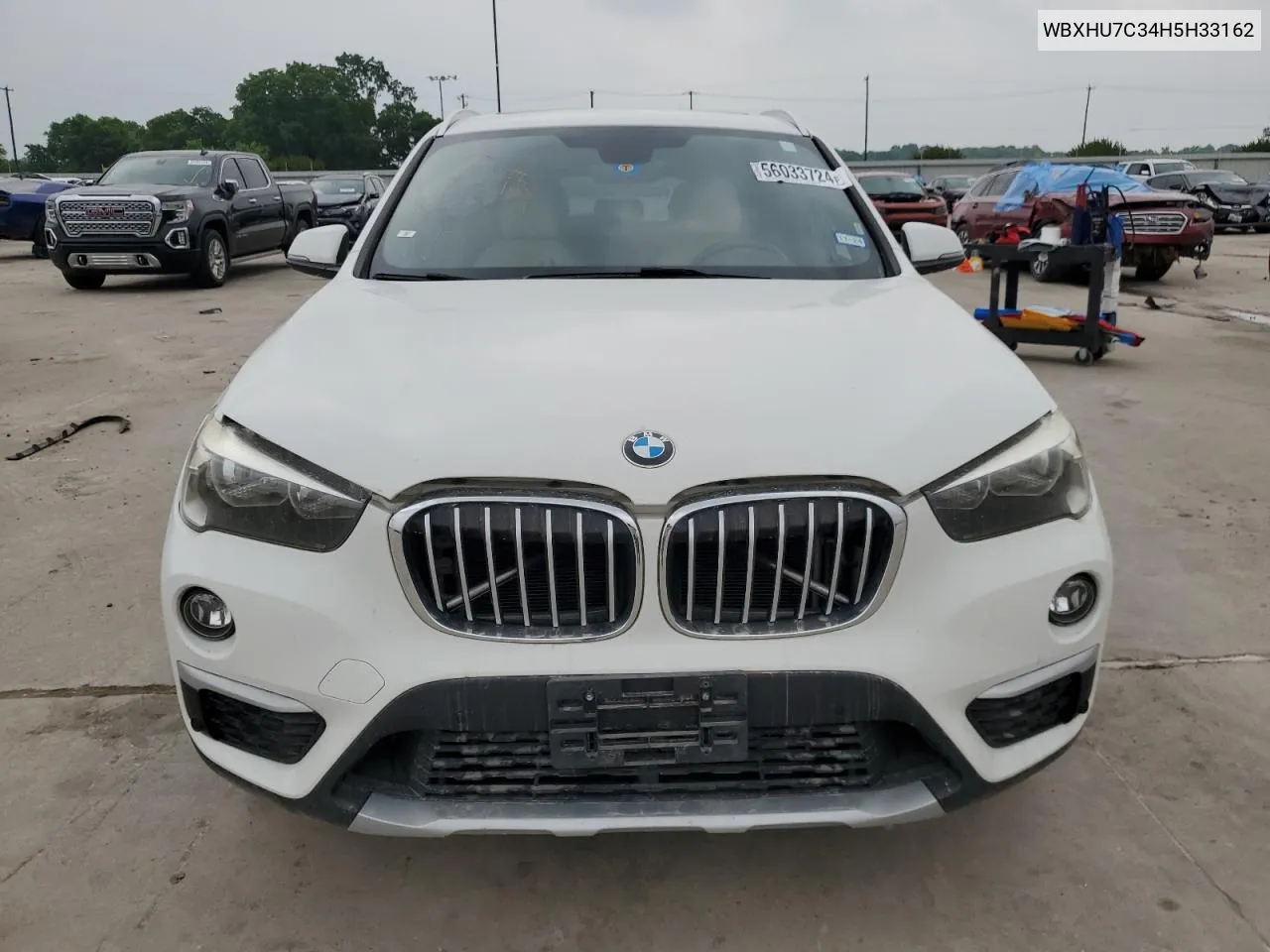 2017 BMW X1 Sdrive28I VIN: WBXHU7C34H5H33162 Lot: 56033724