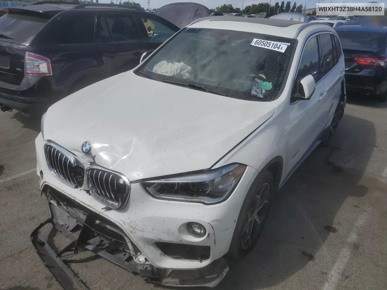 WBXHT3Z38H4A58120 2017 BMW X1 xDrive28I