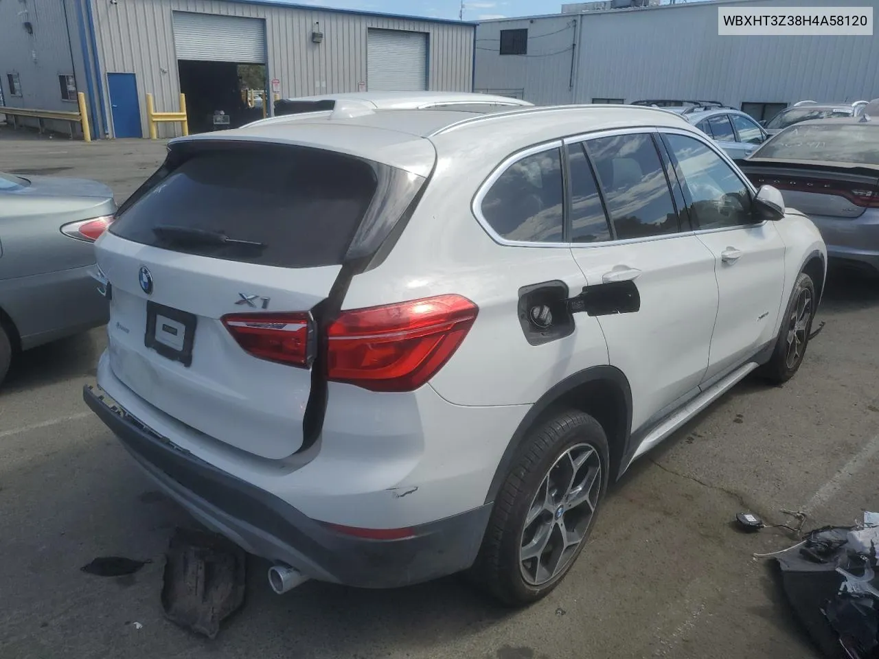 2017 BMW X1 xDrive28I VIN: WBXHT3Z38H4A58120 Lot: 60505104