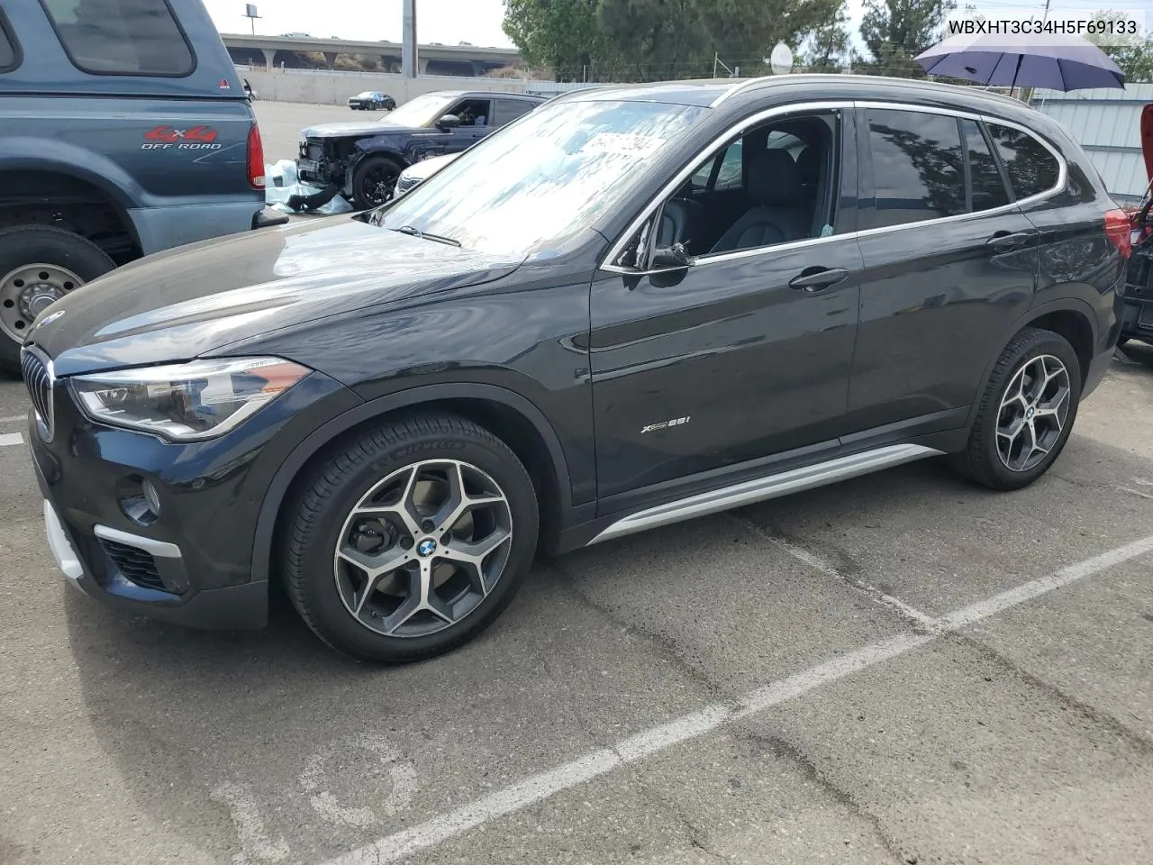 2017 BMW X1 xDrive28I VIN: WBXHT3C34H5F69133 Lot: 64511294