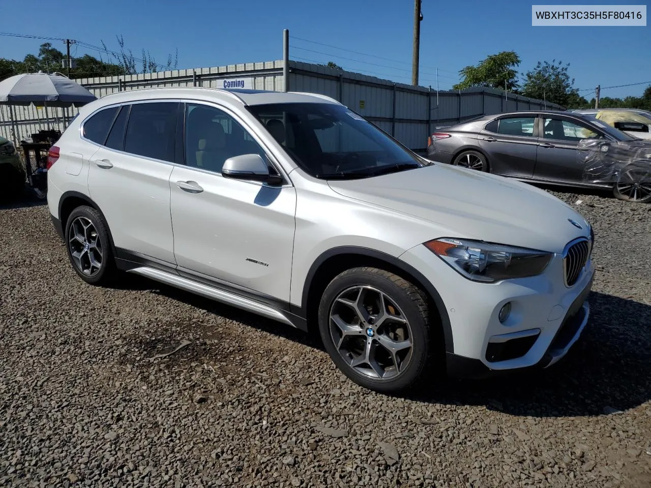 2017 BMW X1 xDrive28I VIN: WBXHT3C35H5F80416 Lot: 68189934