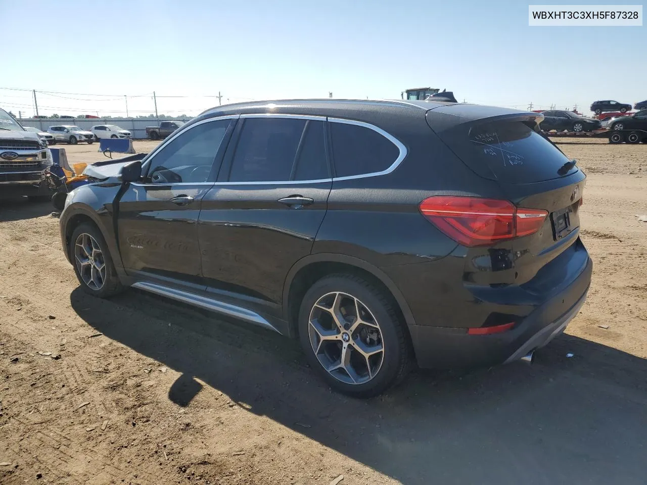 2017 BMW X1 xDrive28I VIN: WBXHT3C3XH5F87328 Lot: 68702614