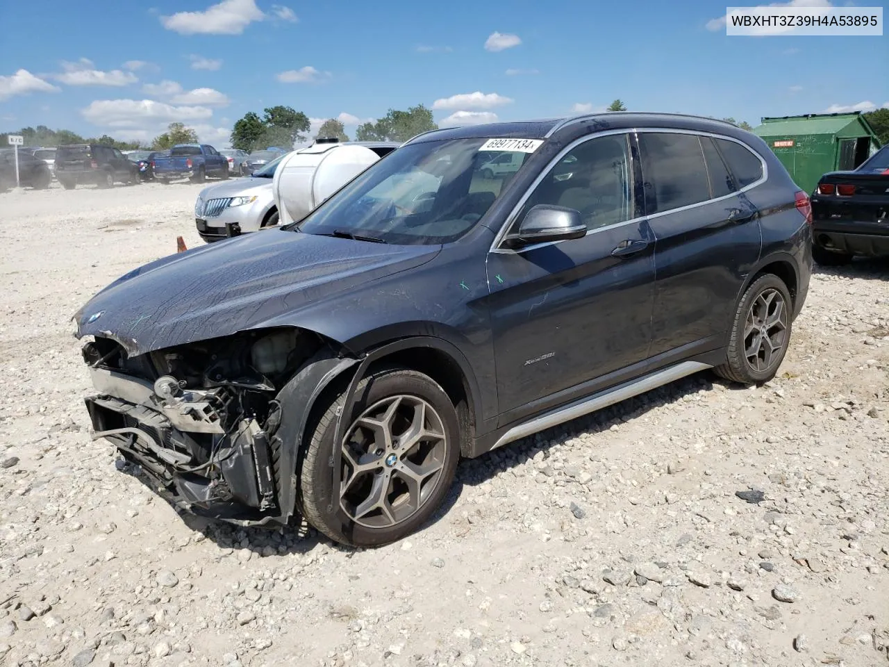 2017 BMW X1 xDrive28I VIN: WBXHT3Z39H4A53895 Lot: 69977134