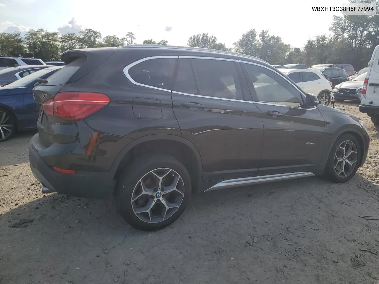 2017 BMW X1 xDrive28I VIN: WBXHT3C38H5F77994 Lot: 71424844