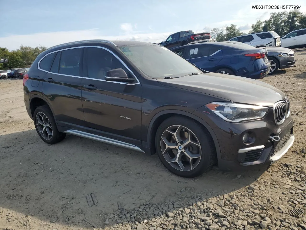 2017 BMW X1 xDrive28I VIN: WBXHT3C38H5F77994 Lot: 71424844