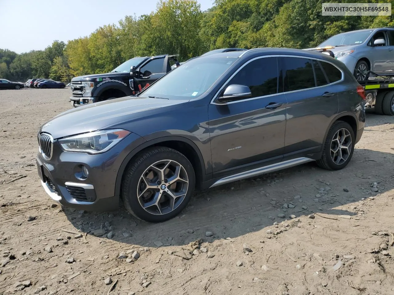 2017 BMW X1 xDrive28I VIN: WBXHT3C30H5F69548 Lot: 71614754