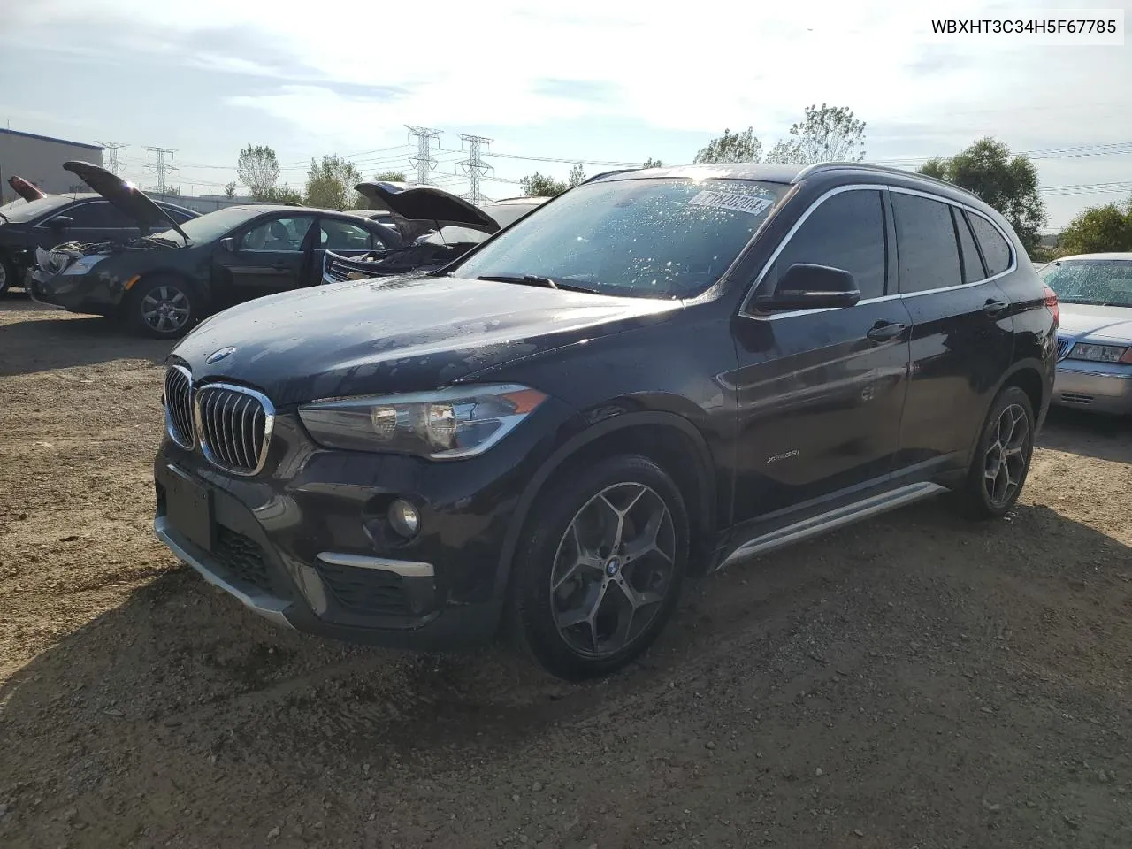 2017 BMW X1 xDrive28I VIN: WBXHT3C34H5F67785 Lot: 71820204