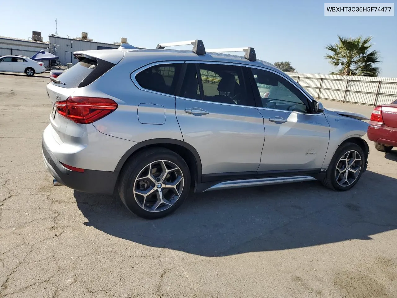 2017 BMW X1 xDrive28I VIN: WBXHT3C36H5F74477 Lot: 71945634