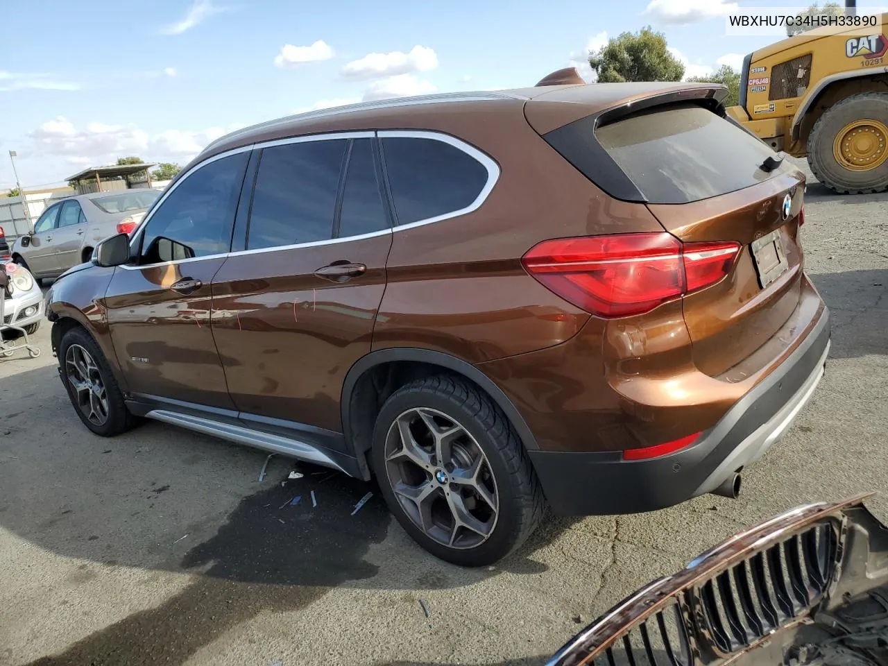 2017 BMW X1 Sdrive28I VIN: WBXHU7C34H5H33890 Lot: 71977544