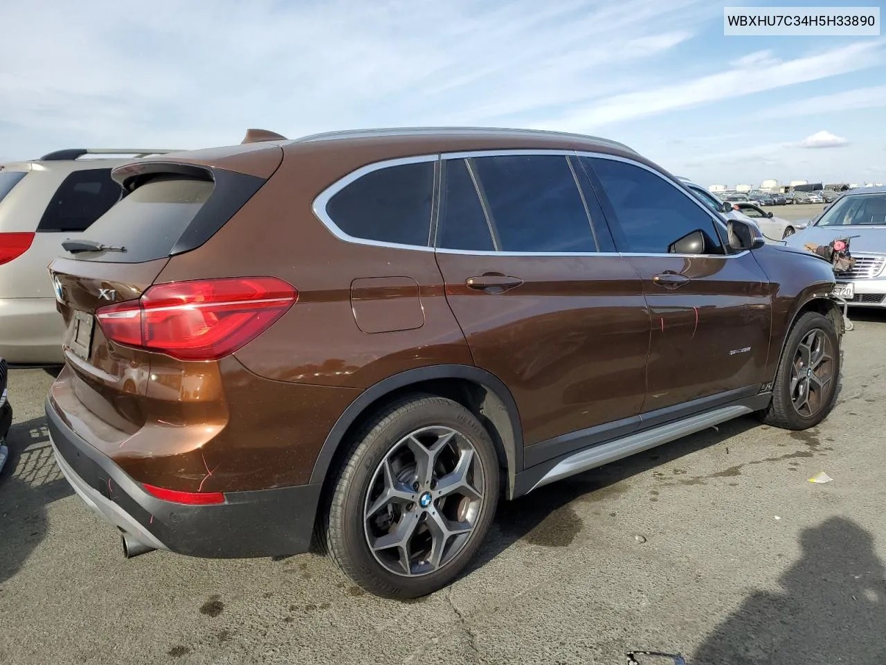 WBXHU7C34H5H33890 2017 BMW X1 Sdrive28I