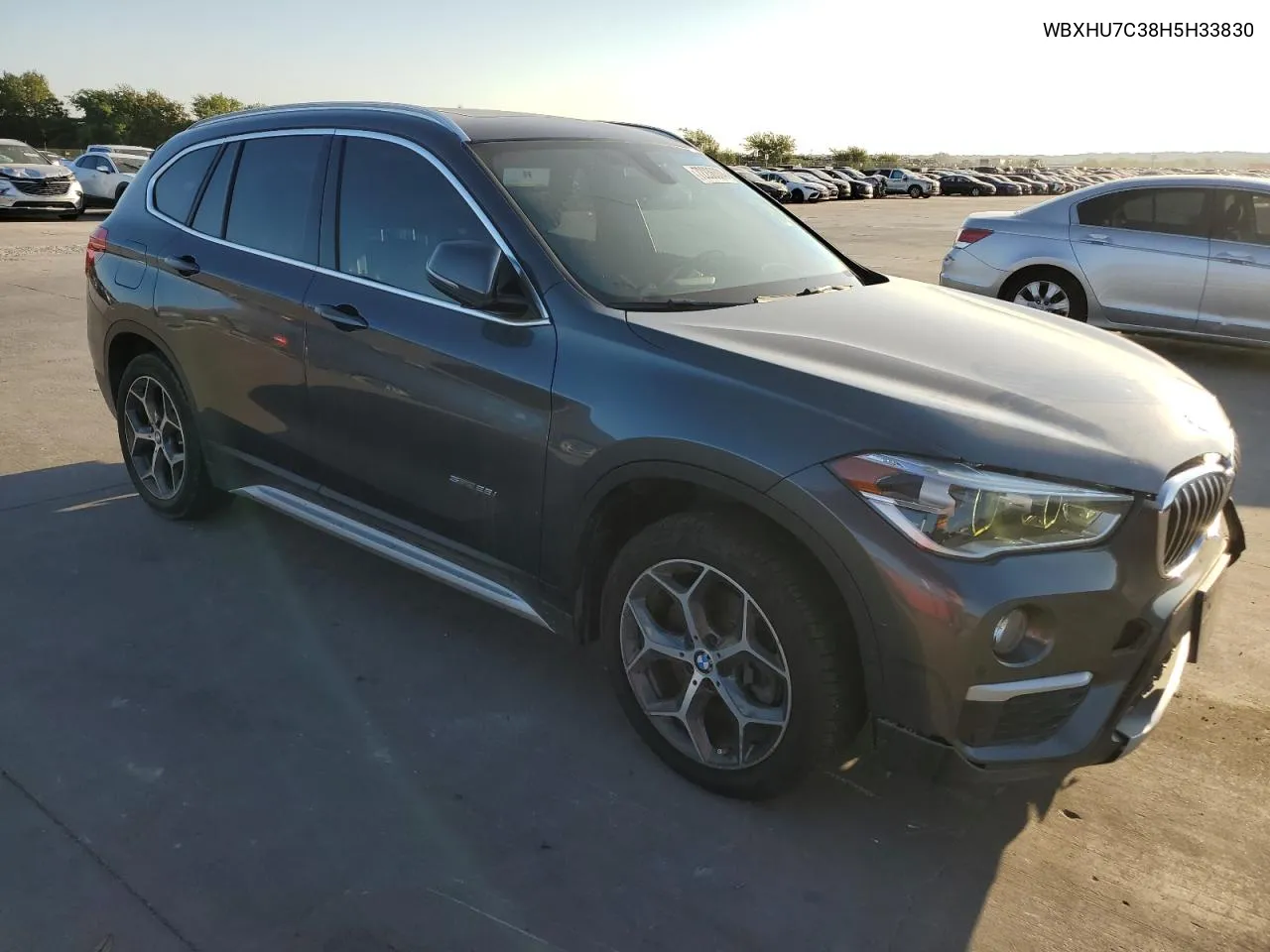 2017 BMW X1 Sdrive28I VIN: WBXHU7C38H5H33830 Lot: 72236374