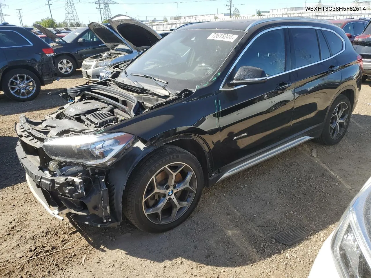 WBXHT3C38H5F82614 2017 BMW X1 xDrive28I