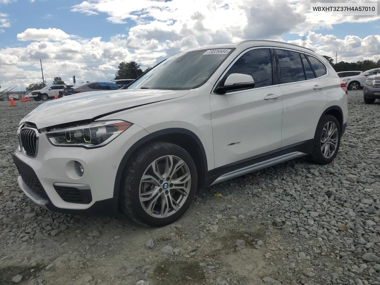 2017 BMW X1 xDrive28I VIN: WBXHT3Z37H4A57010 Lot: 73326584