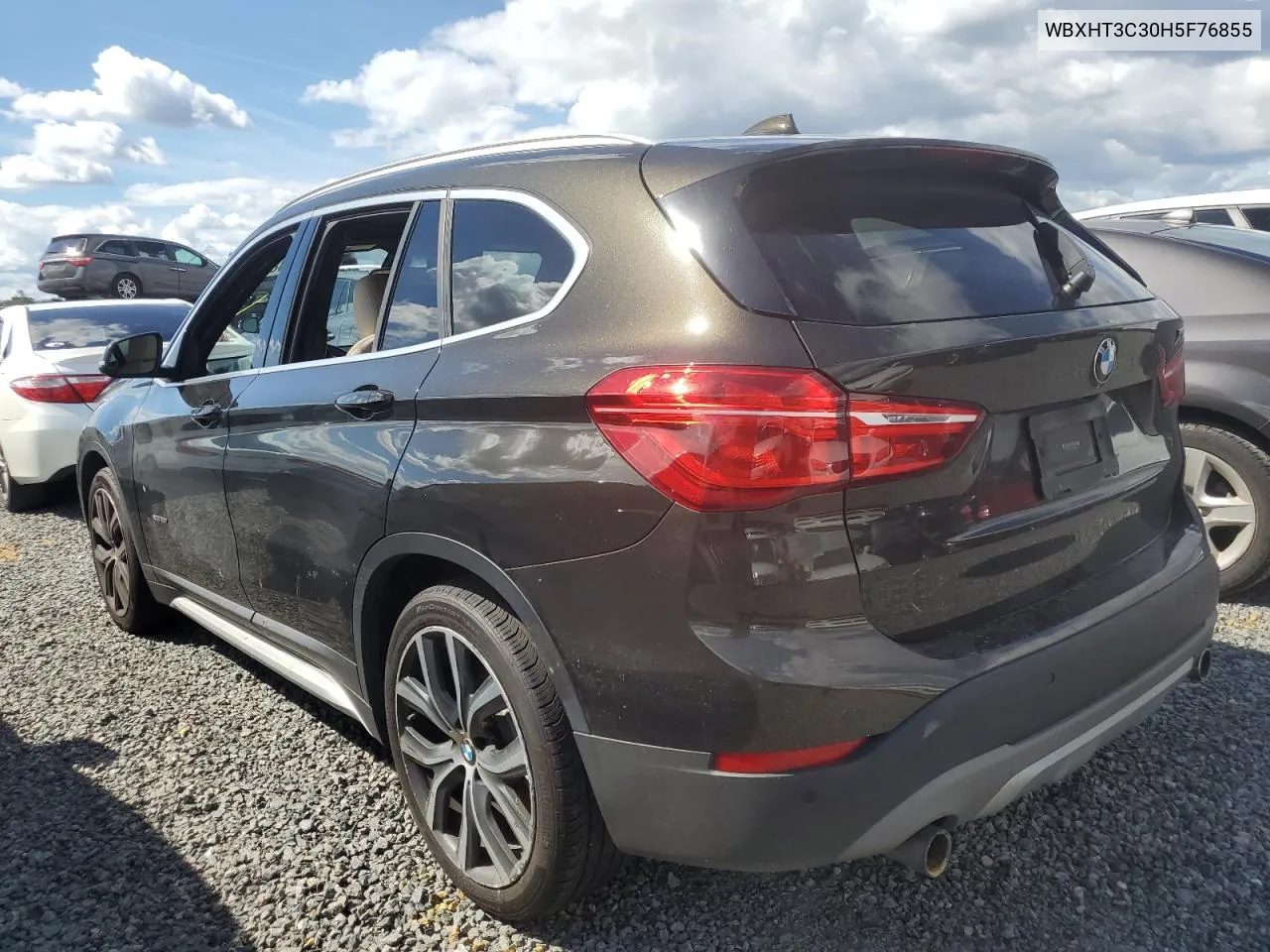 2017 BMW X1 xDrive28I VIN: WBXHT3C30H5F76855 Lot: 73848374