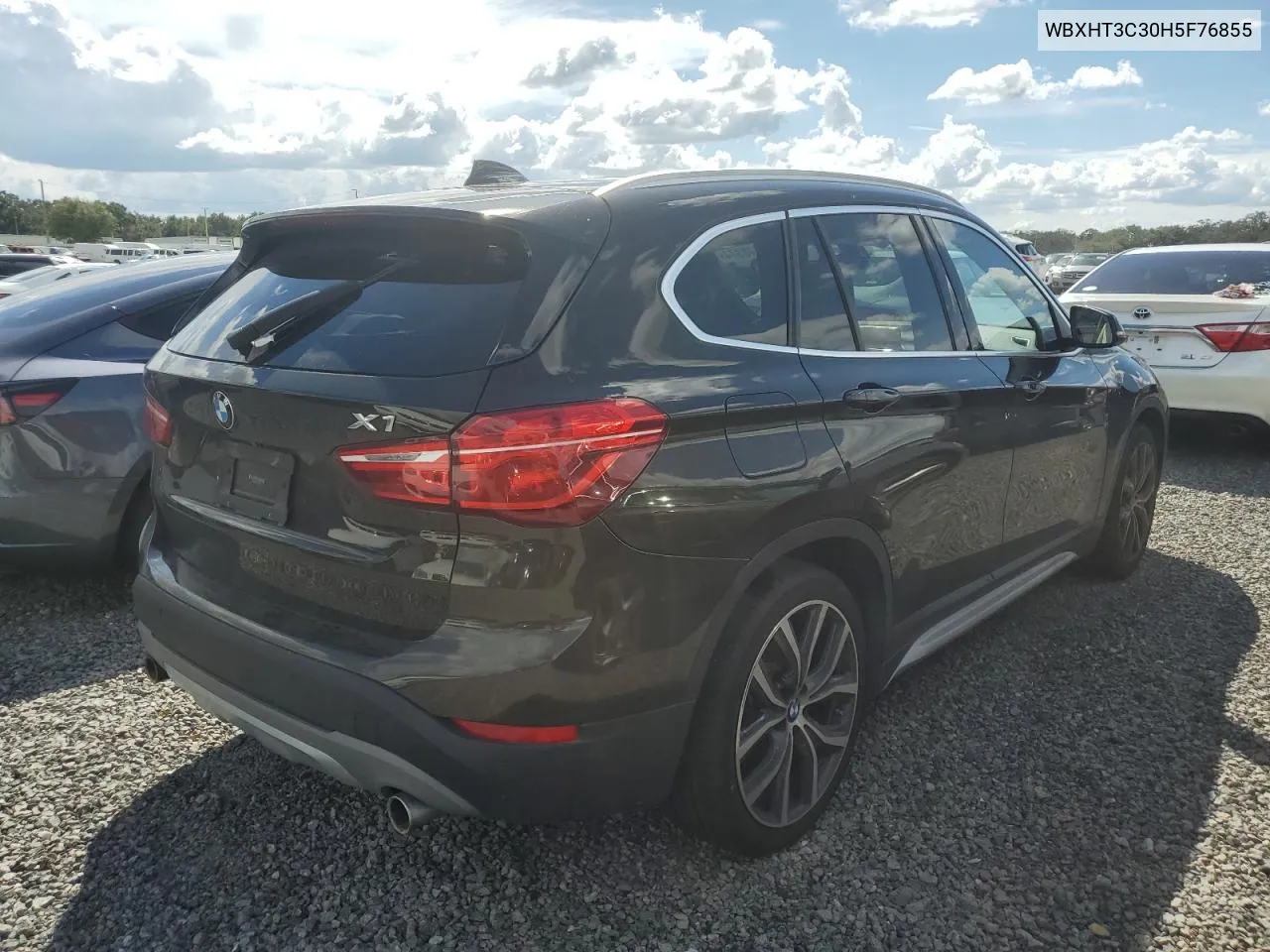 2017 BMW X1 xDrive28I VIN: WBXHT3C30H5F76855 Lot: 73848374