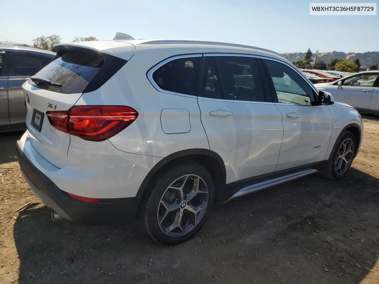 2017 BMW X1 xDrive28I VIN: WBXHT3C36H5F87729 Lot: 74080044