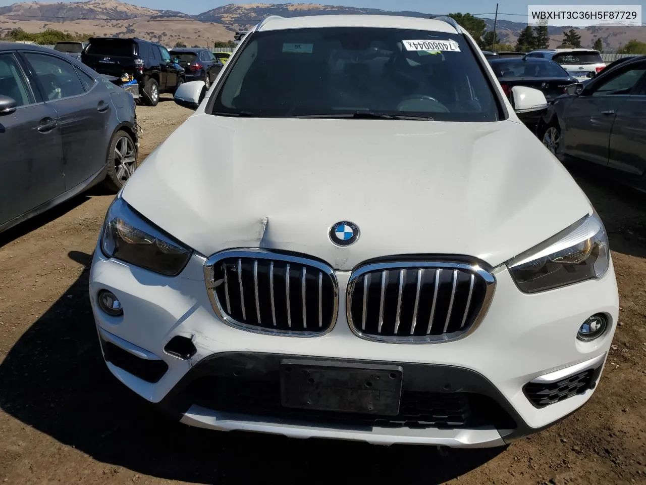 2017 BMW X1 xDrive28I VIN: WBXHT3C36H5F87729 Lot: 74080044