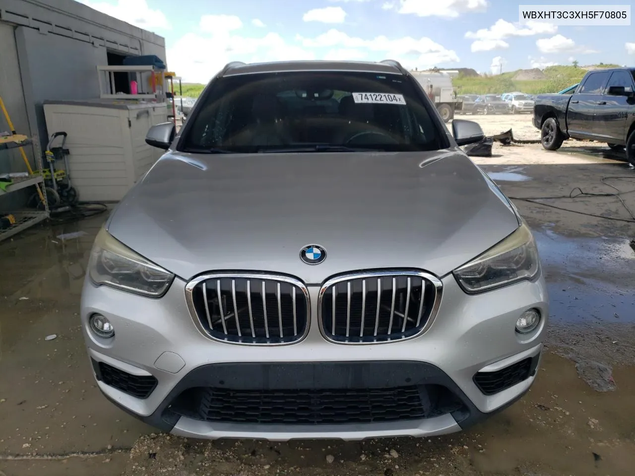 2017 BMW X1 xDrive28I VIN: WBXHT3C3XH5F70805 Lot: 74122104