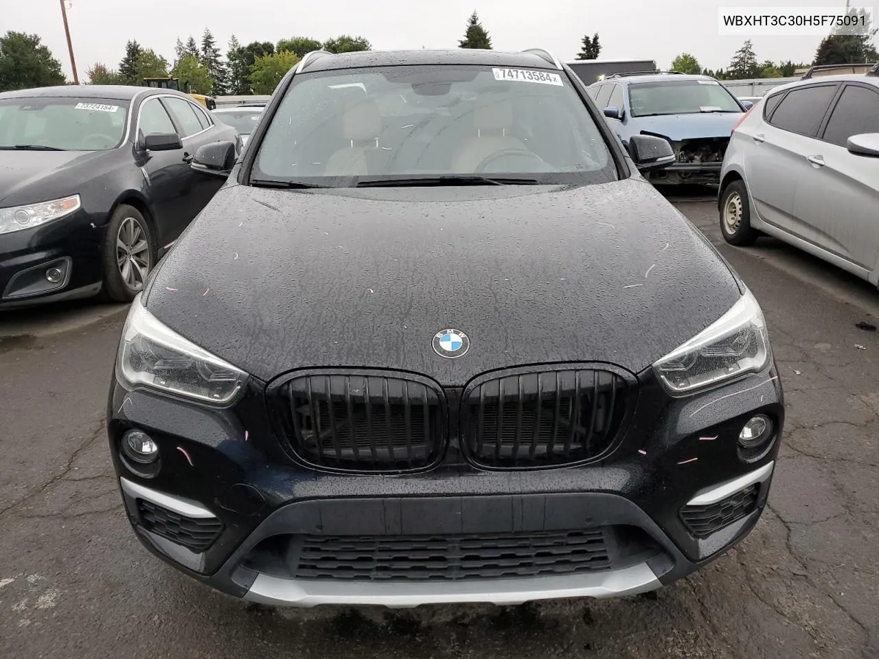 2017 BMW X1 xDrive28I VIN: WBXHT3C30H5F75091 Lot: 74713584