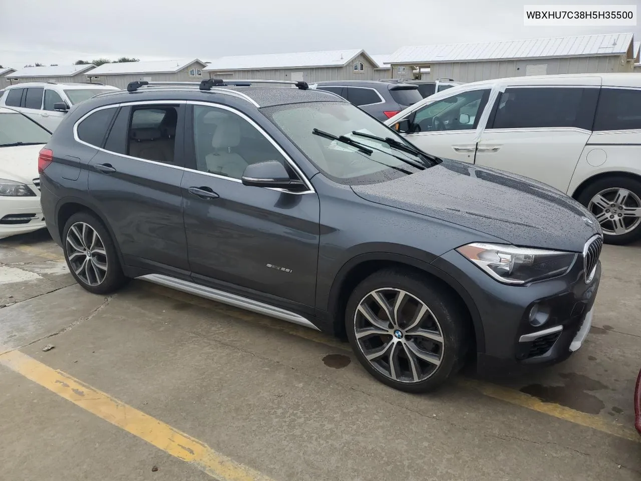 2017 BMW X1 Sdrive28I VIN: WBXHU7C38H5H35500 Lot: 74928994