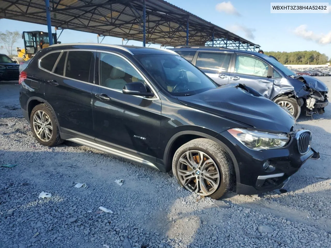 2017 BMW X1 xDrive28I VIN: WBXHT3Z38H4A52432 Lot: 75678614