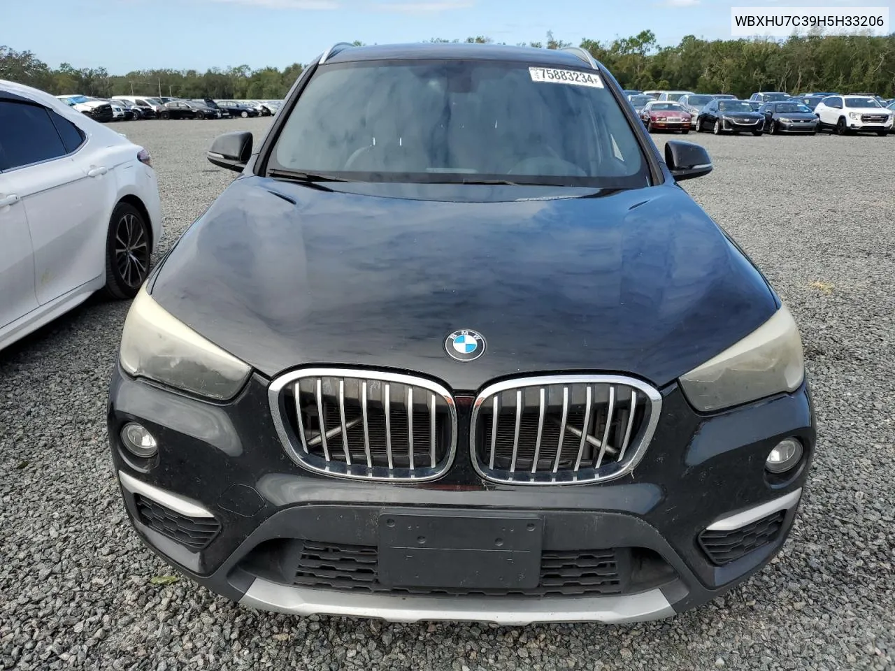 2017 BMW X1 Sdrive28I VIN: WBXHU7C39H5H33206 Lot: 75883234