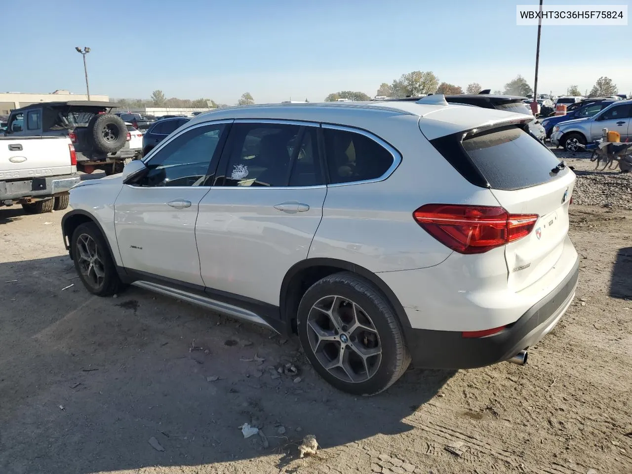 2017 BMW X1 xDrive28I VIN: WBXHT3C36H5F75824 Lot: 76532214