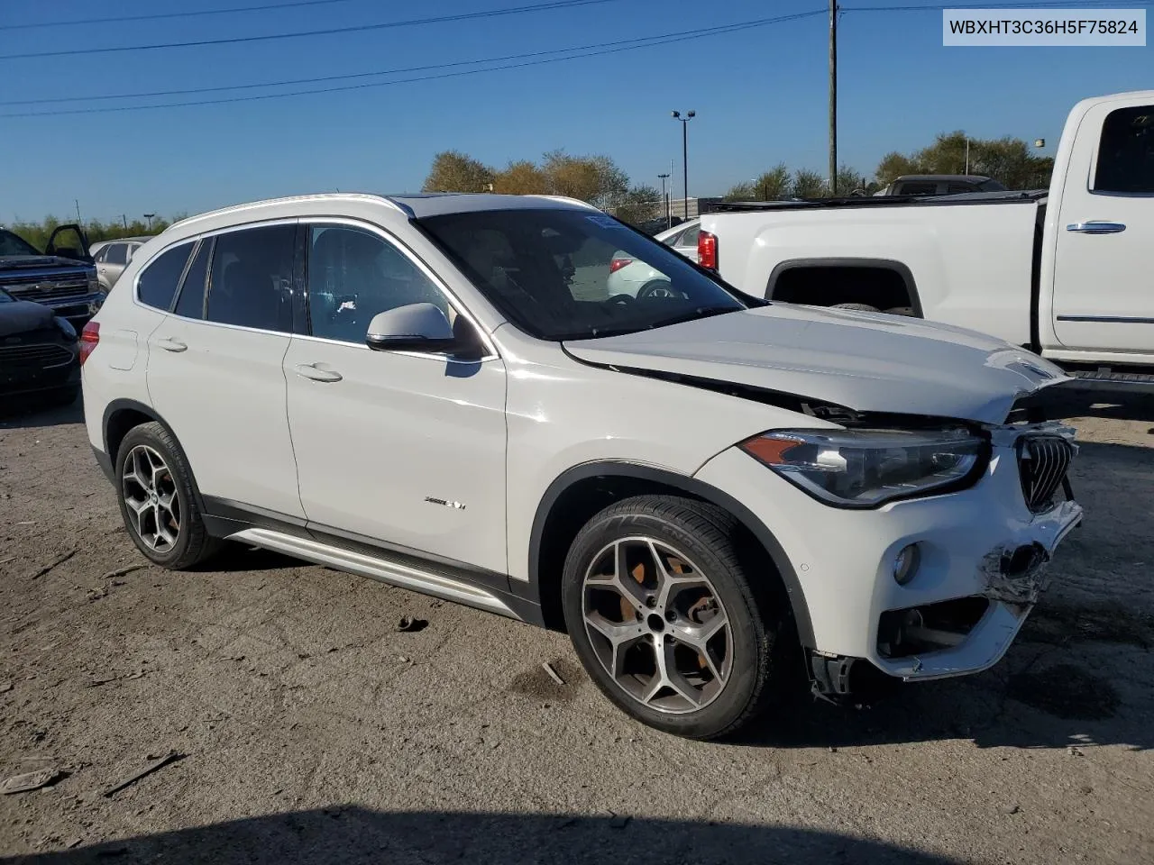 2017 BMW X1 xDrive28I VIN: WBXHT3C36H5F75824 Lot: 76532214