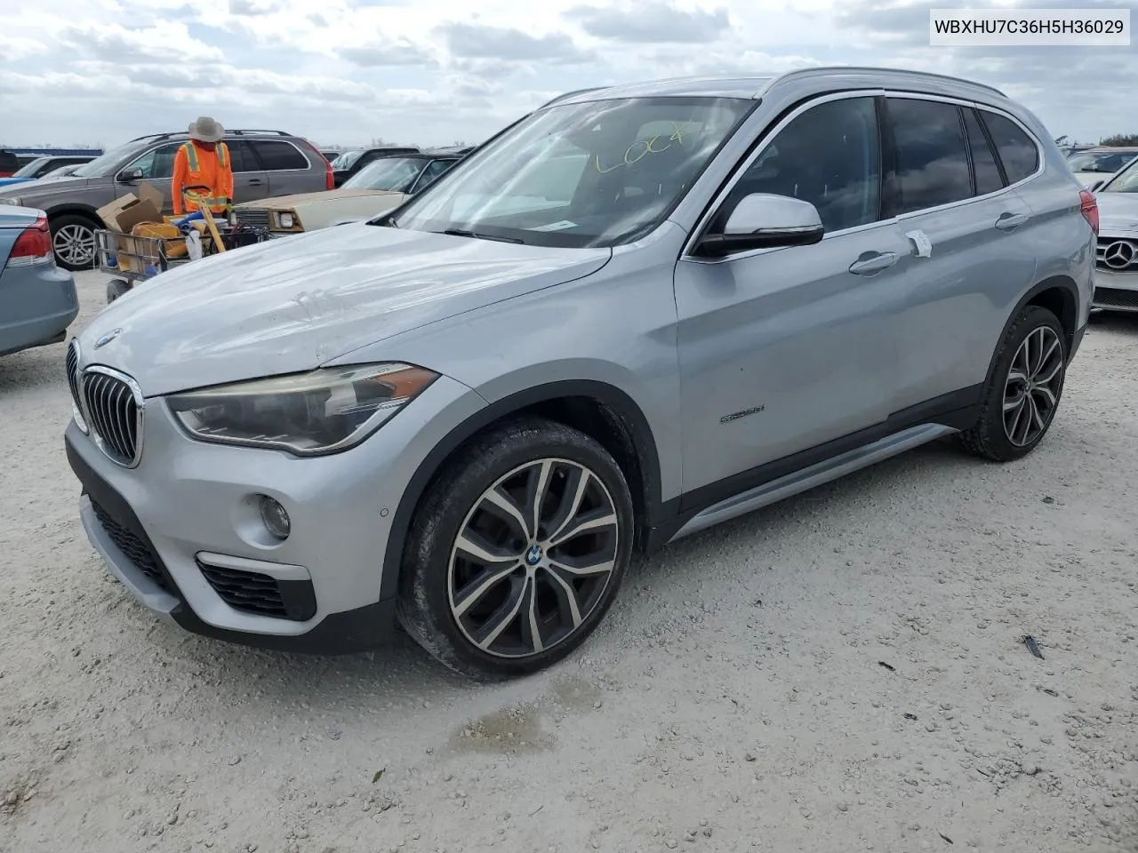 WBXHU7C36H5H36029 2017 BMW X1 Sdrive28I