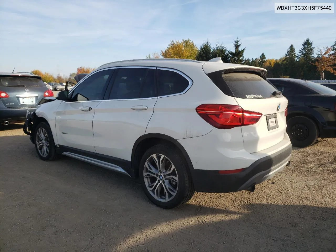 2017 BMW X1 xDrive28I VIN: WBXHT3C3XH5F75440 Lot: 77084424