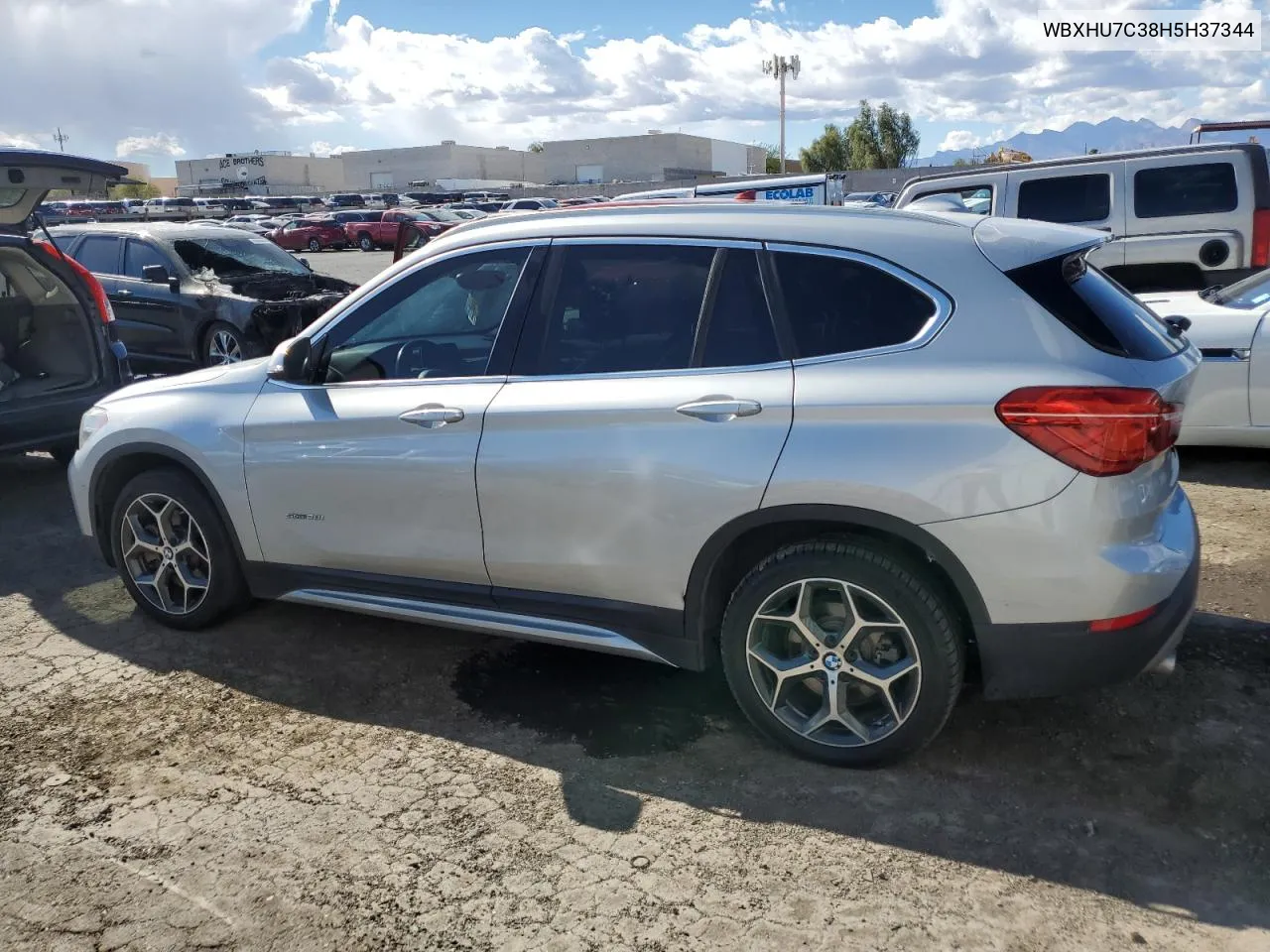 2017 BMW X1 Sdrive28I VIN: WBXHU7C38H5H37344 Lot: 78176044