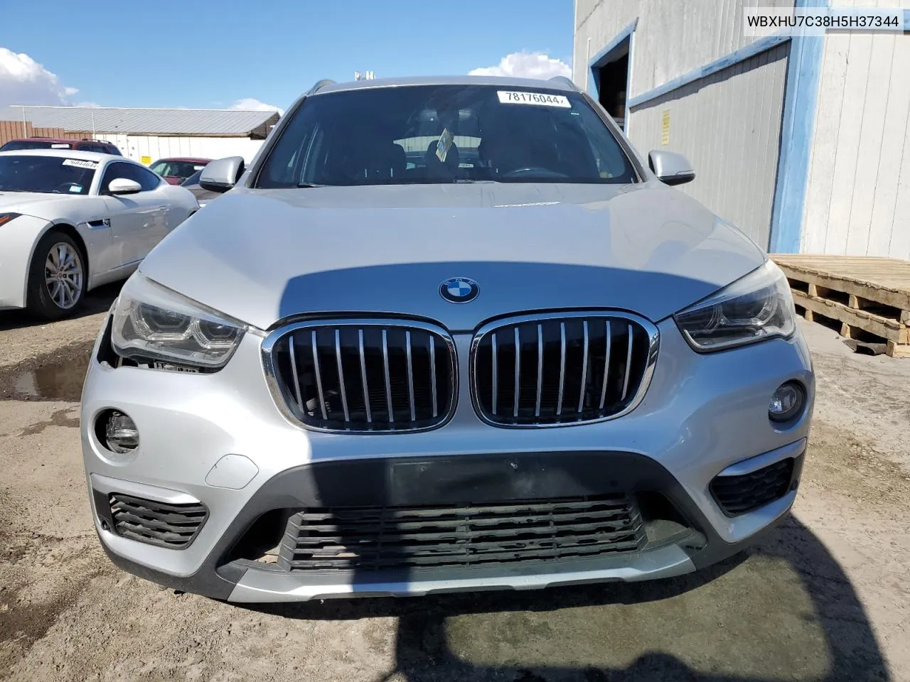 2017 BMW X1 Sdrive28I VIN: WBXHU7C38H5H37344 Lot: 78176044