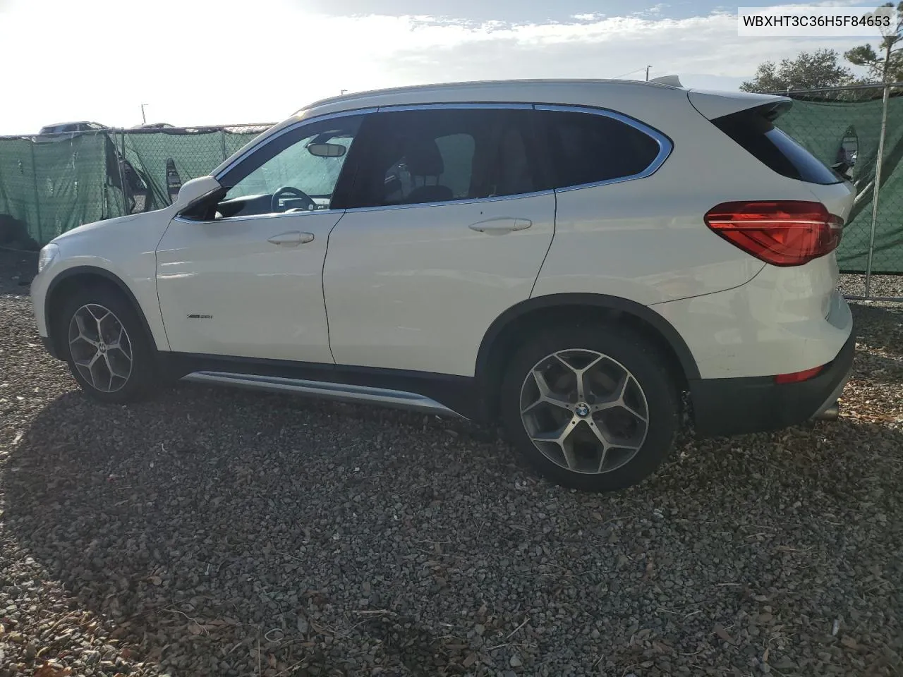 2017 BMW X1 xDrive28I VIN: WBXHT3C36H5F84653 Lot: 79853564