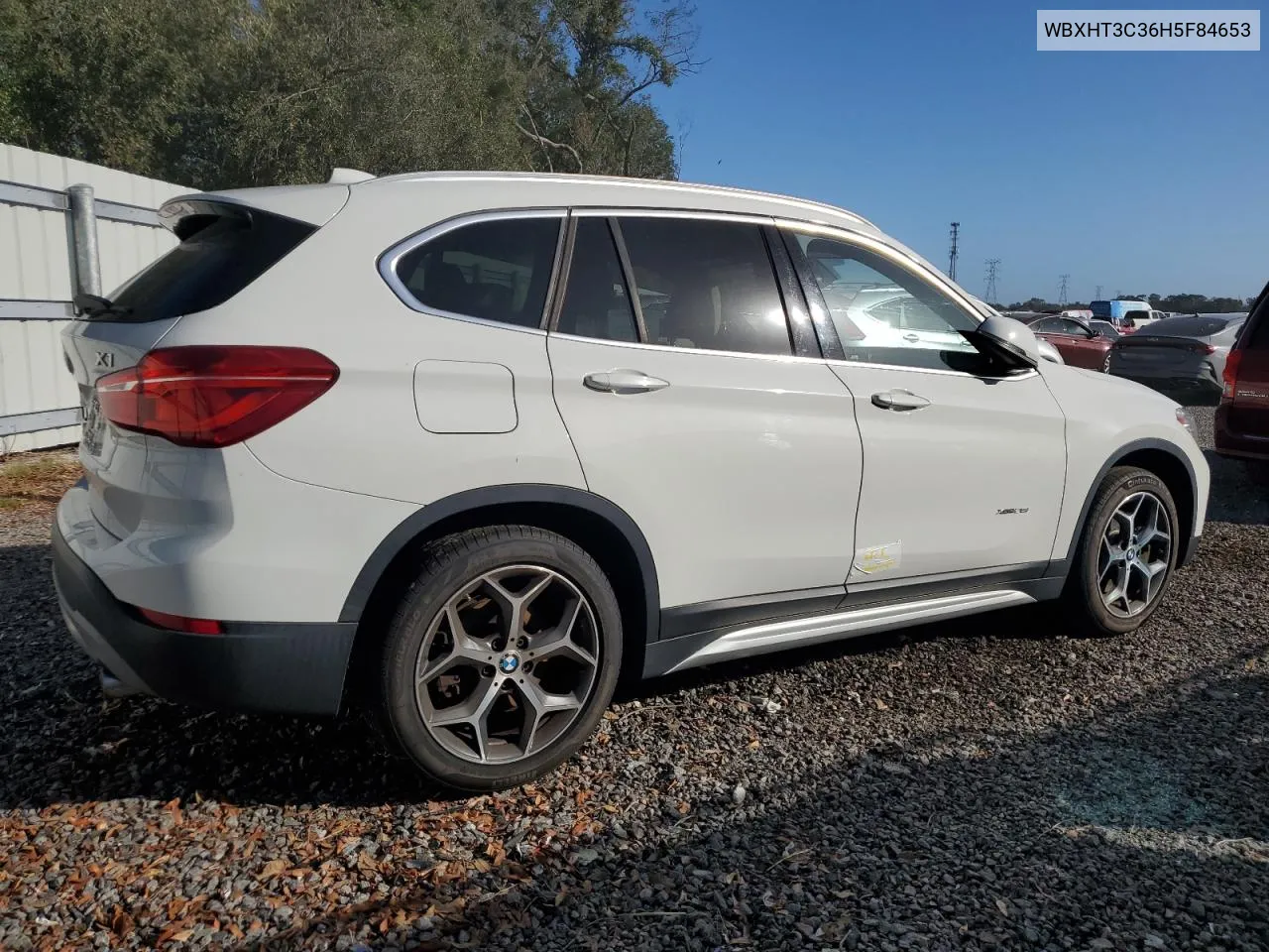 2017 BMW X1 xDrive28I VIN: WBXHT3C36H5F84653 Lot: 79853564