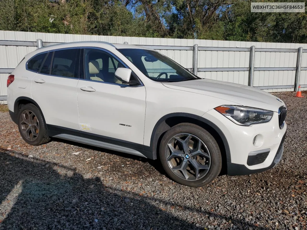 2017 BMW X1 xDrive28I VIN: WBXHT3C36H5F84653 Lot: 79853564