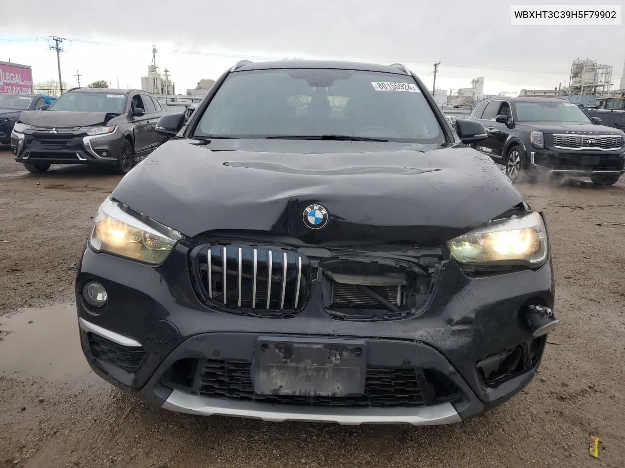 2017 BMW X1 xDrive28I VIN: WBXHT3C39H5F79902 Lot: 80155924