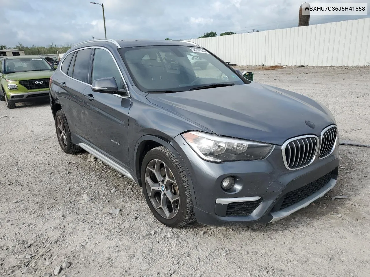 2018 BMW X1 Sdrive28I VIN: WBXHU7C36J5H41558 Lot: 53258304