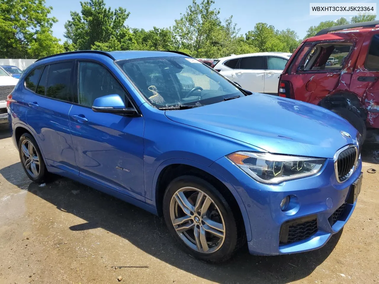 2018 BMW X1 xDrive28I VIN: WBXHT3C3XJ5K23364 Lot: 56456634