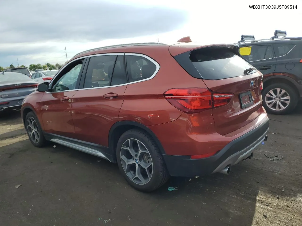 2018 BMW X1 xDrive28I VIN: WBXHT3C39J5F89514 Lot: 59579444