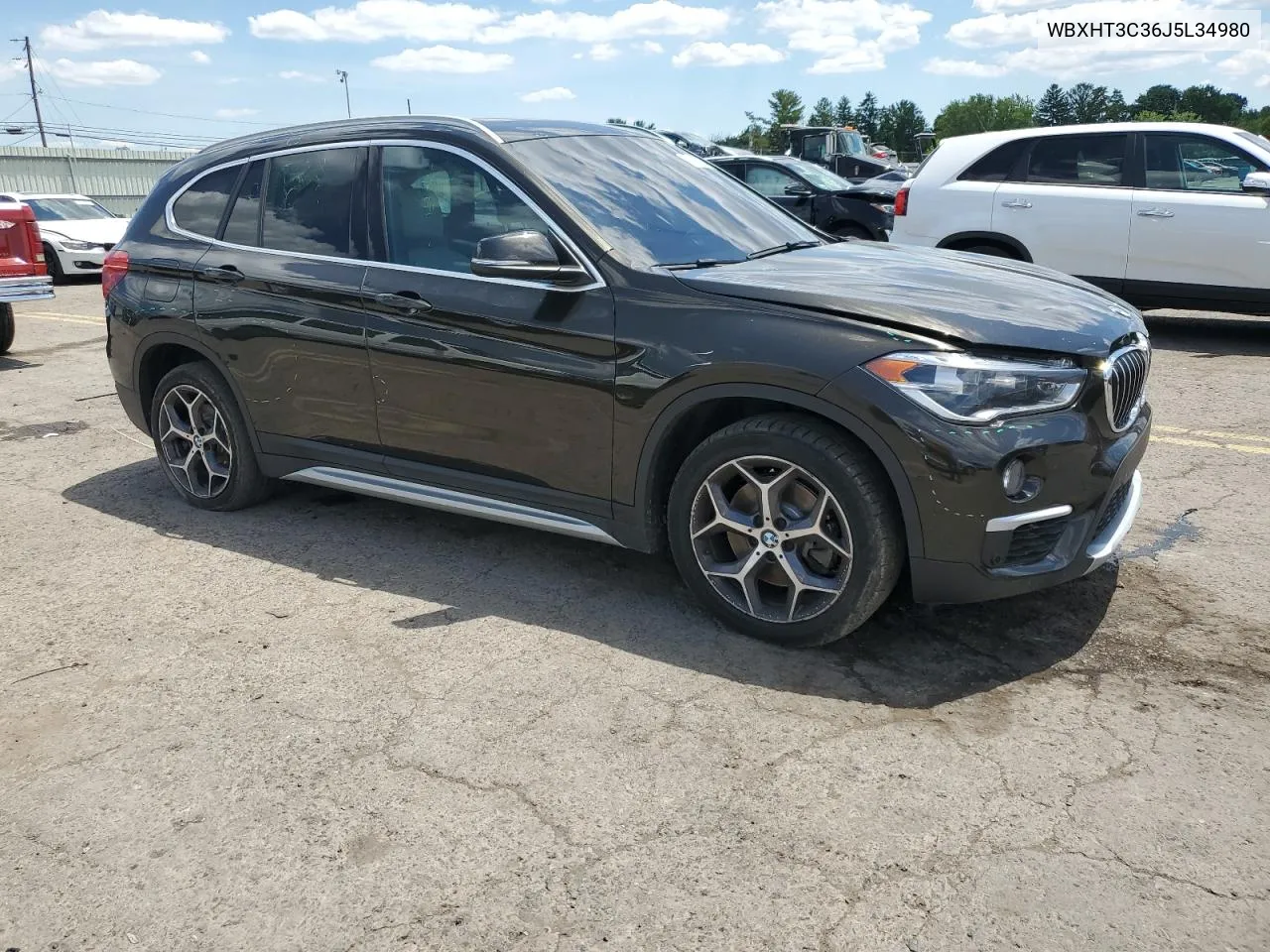 2018 BMW X1 xDrive28I VIN: WBXHT3C36J5L34980 Lot: 61246024