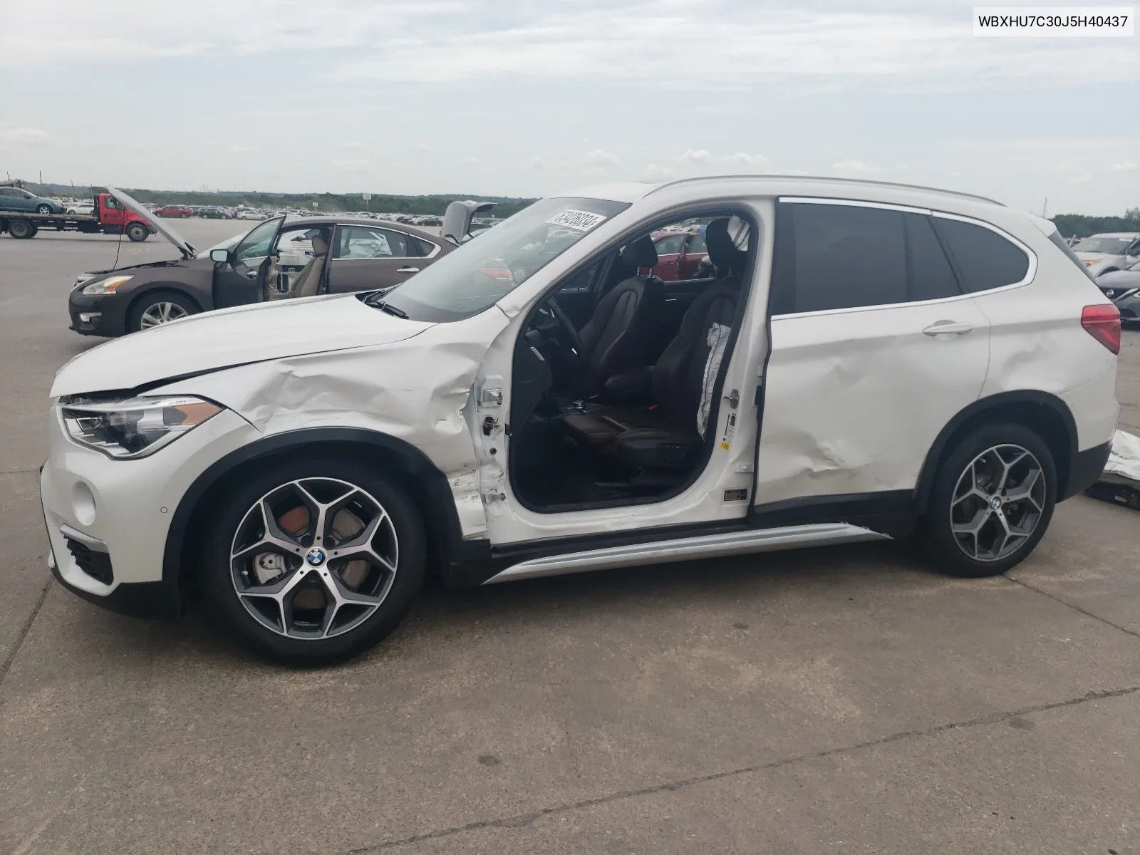 2018 BMW X1 Sdrive28I VIN: WBXHU7C30J5H40437 Lot: 63426034