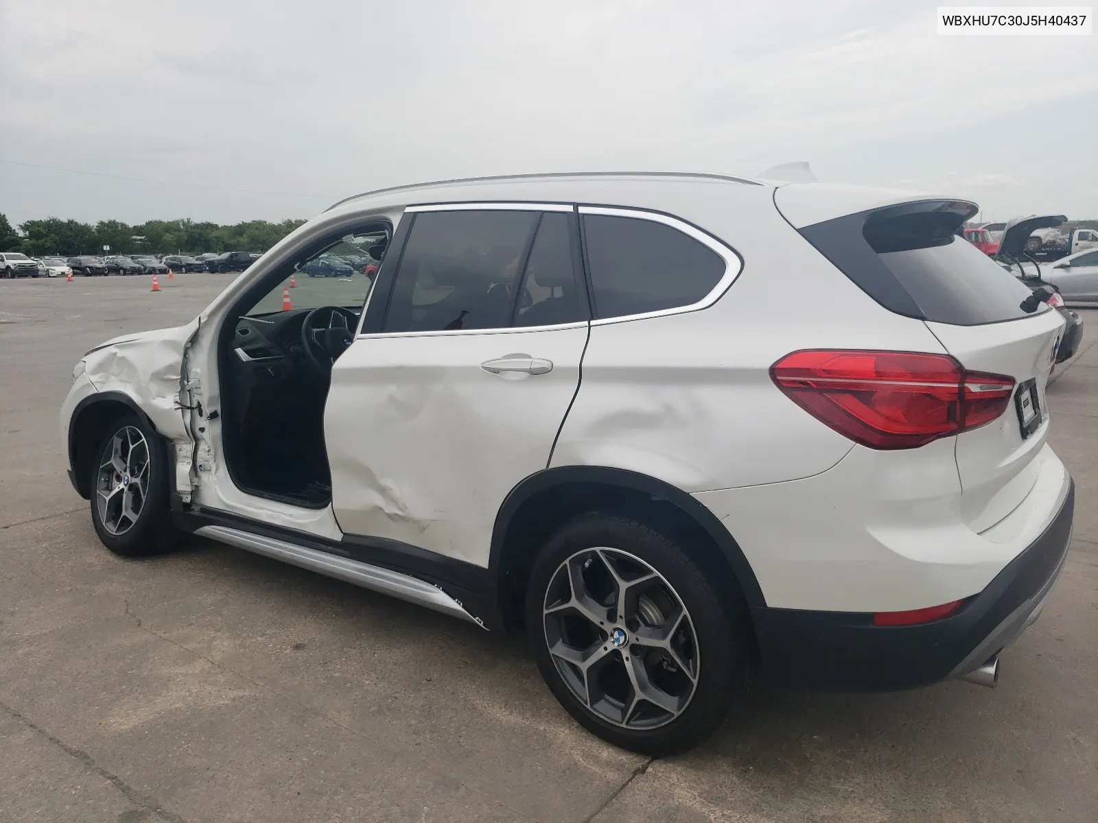 2018 BMW X1 Sdrive28I VIN: WBXHU7C30J5H40437 Lot: 63426034