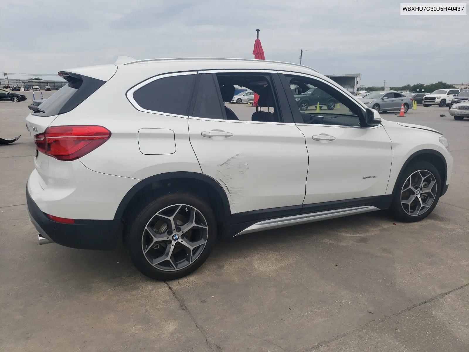 2018 BMW X1 Sdrive28I VIN: WBXHU7C30J5H40437 Lot: 63426034