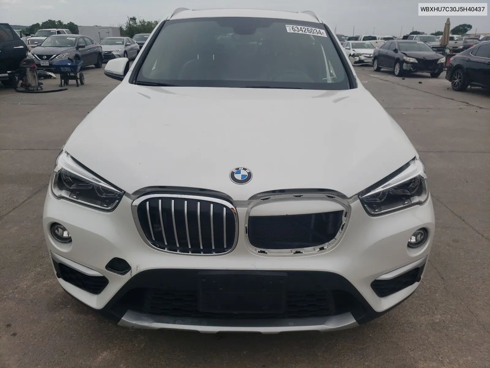 2018 BMW X1 Sdrive28I VIN: WBXHU7C30J5H40437 Lot: 63426034