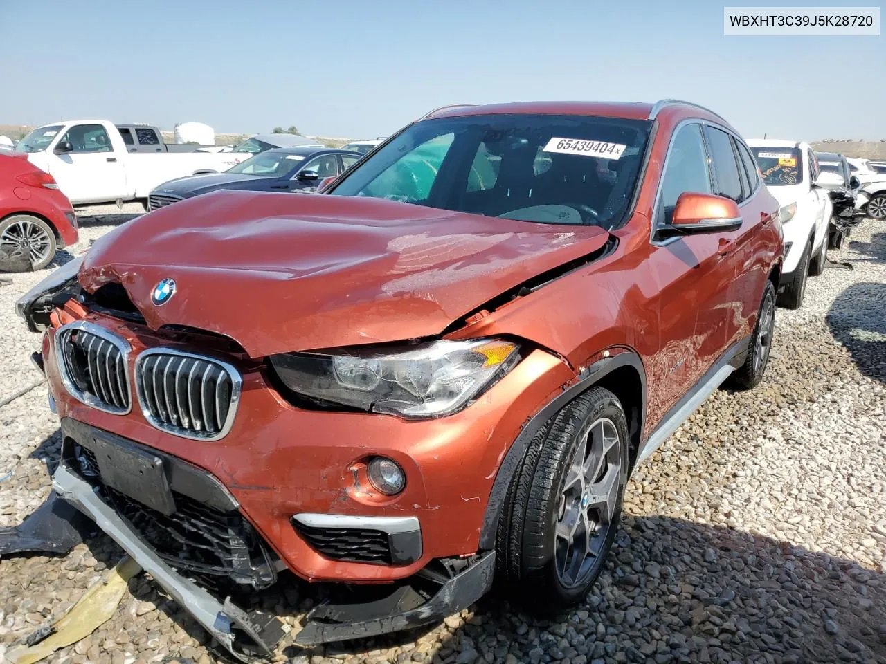 2018 BMW X1 xDrive28I VIN: WBXHT3C39J5K28720 Lot: 65439404