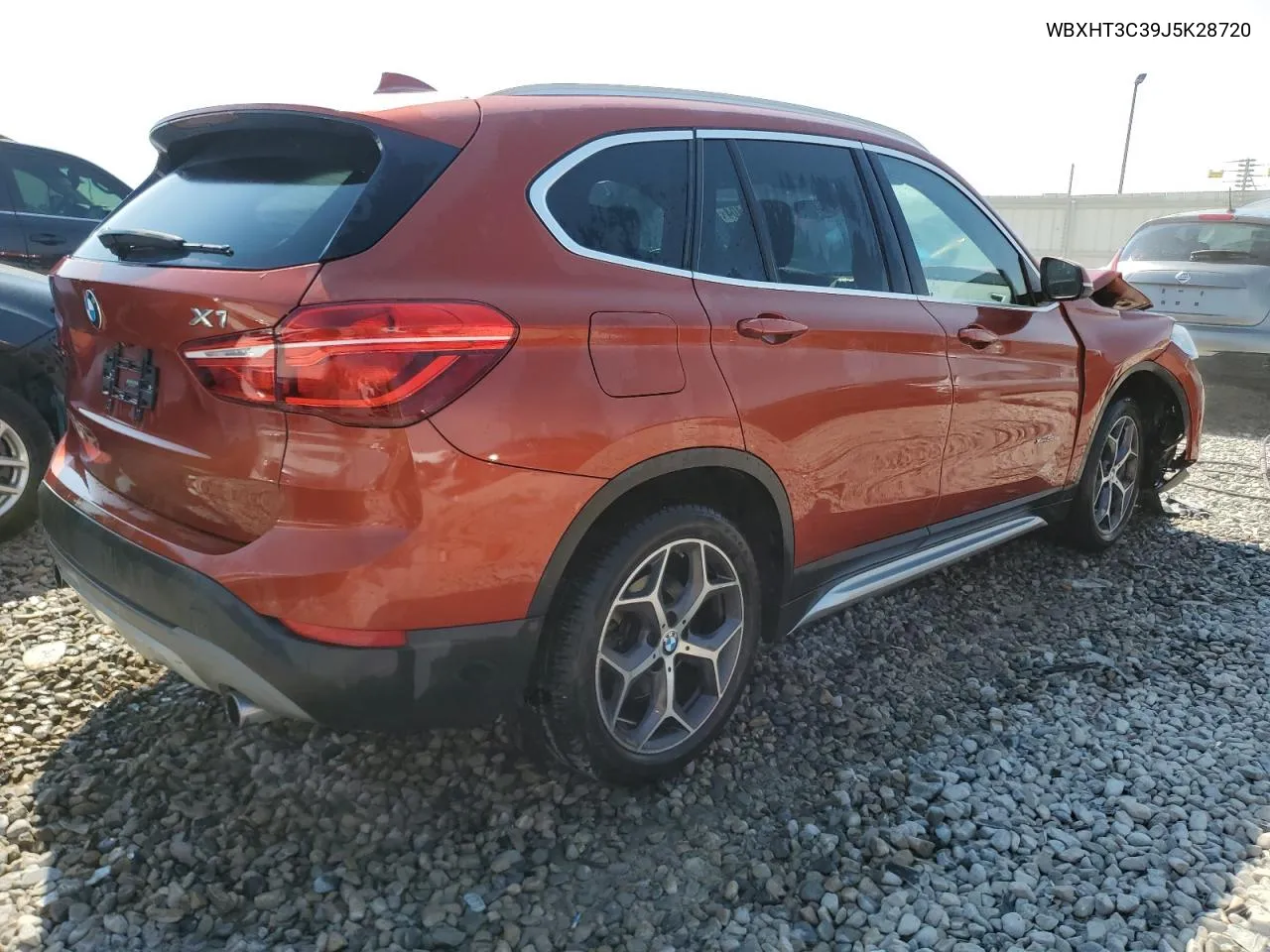 2018 BMW X1 xDrive28I VIN: WBXHT3C39J5K28720 Lot: 65439404