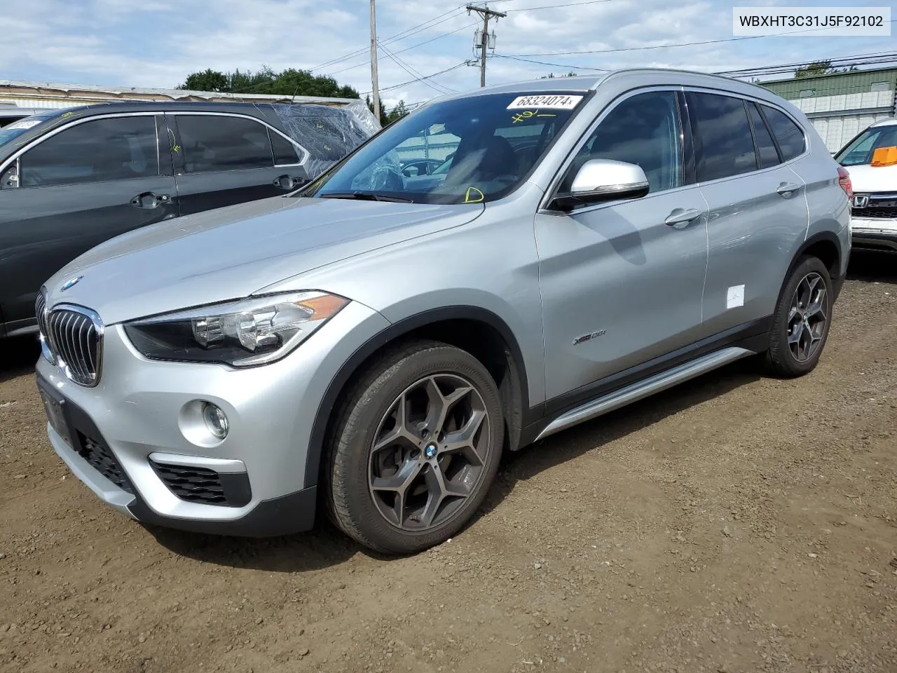 2018 BMW X1 xDrive28I VIN: WBXHT3C31J5F92102 Lot: 68324074