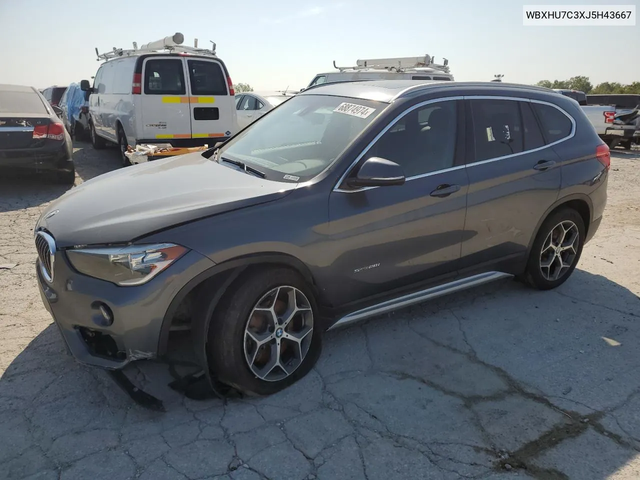 WBXHU7C3XJ5H43667 2018 BMW X1 Sdrive28I