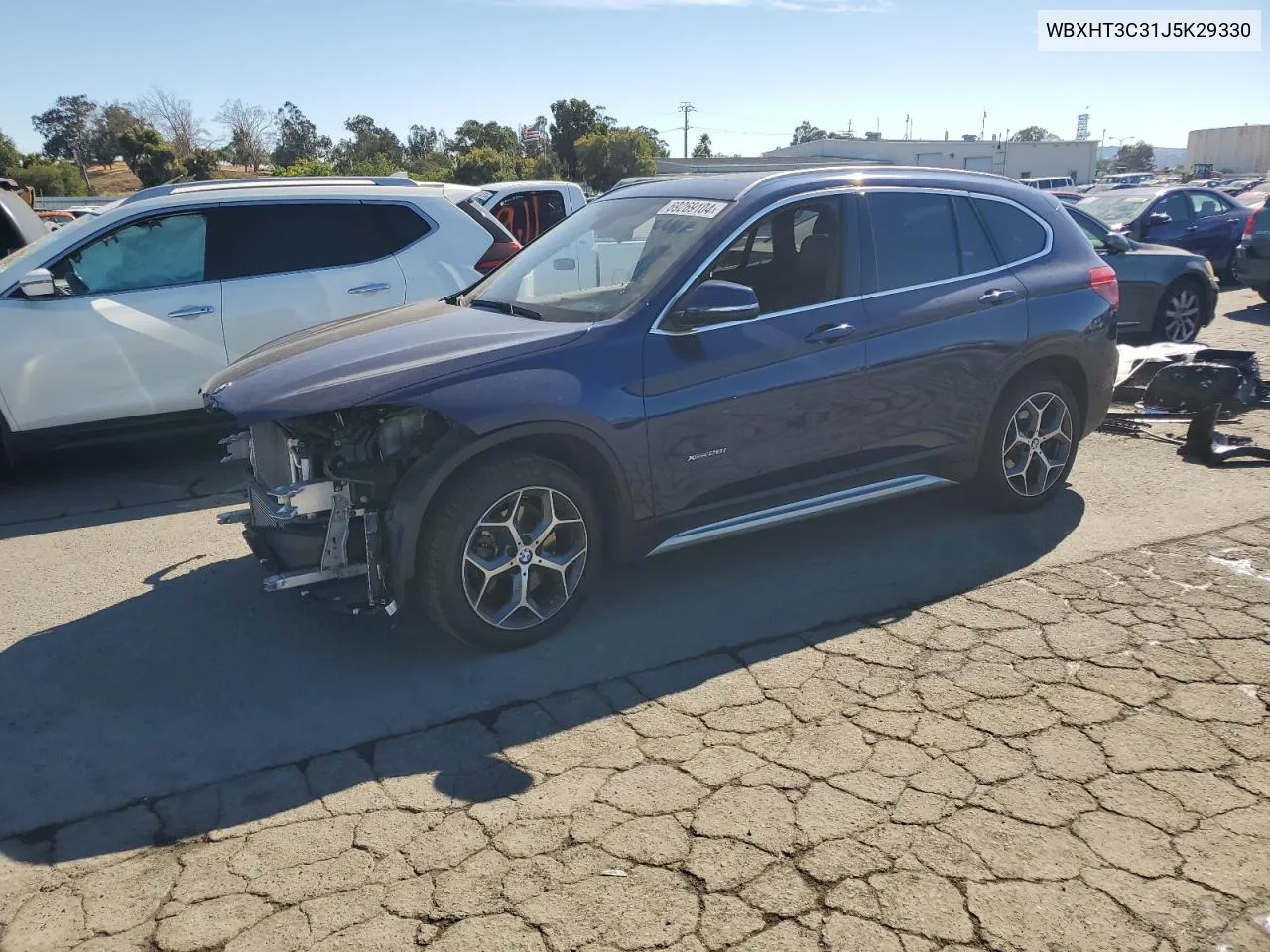 2018 BMW X1 xDrive28I VIN: WBXHT3C31J5K29330 Lot: 69269104